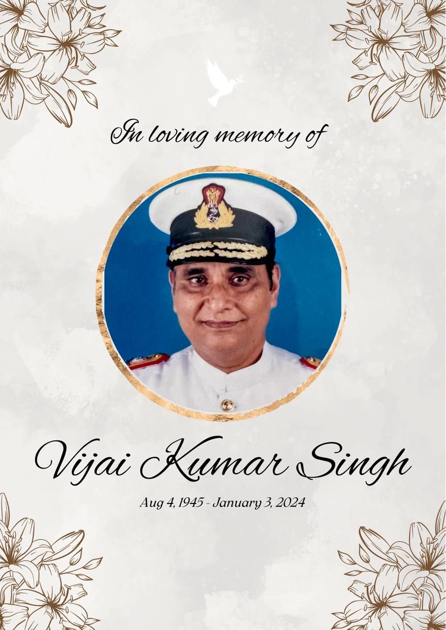 AHA India's Ex-President Surg RADM V K Singh,VSM (2006–2008 )